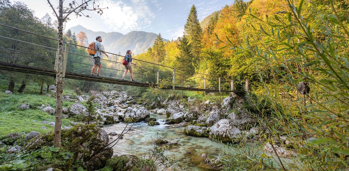 Slovinsko Juliana Trail